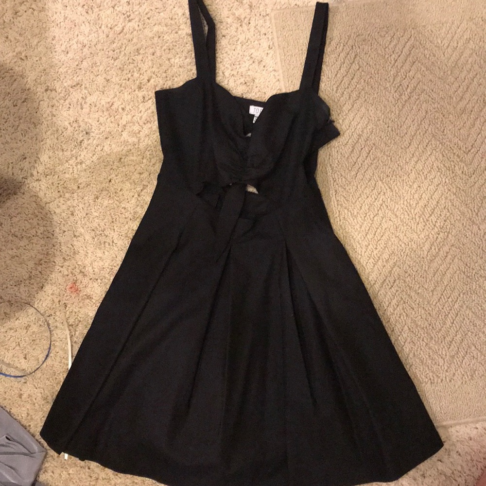 Black Tobi bow dress